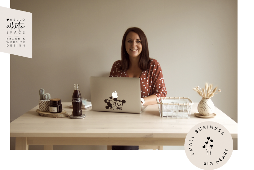 Charlotte Bevan Hello White Space | brand and website design
